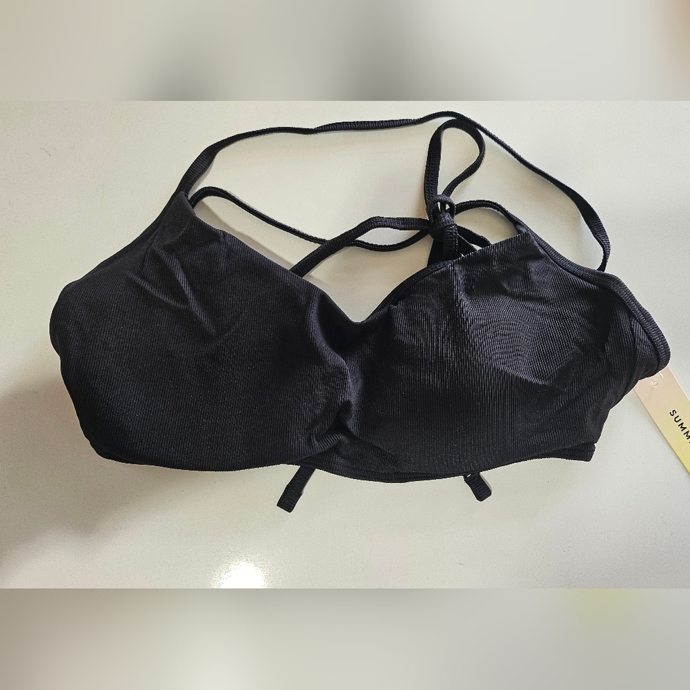Summersalt Bikini - ribbed voyager maternity and beyond